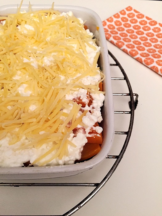 Sweet Potato Bake With Cottage Cheese
